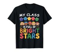 Rentrée Scolaire, My Class is Full of Bright Stars Teacher 2025 T-Shirt