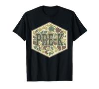 Rentrée scolaire rétro pour garçons Old Camo Pre-K T-Shirt