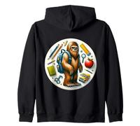 Rentrée scolaire Sasquatch garçons filles étudiant grand pied Sweat à Capuche