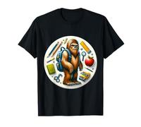 Rentrée scolaire Sasquatch garçons filles étudiant grand pied T-Shirt