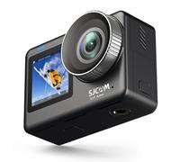SJCAM Caméra d'action SJ11 Active – 4K 30fps, EIS 6 axes, double écran tactile, 20 MP, Noir