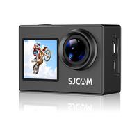 SJCAM Caméra d'action SJ4000 Écran double 4K 170° EIS Étanche 30m 16MP