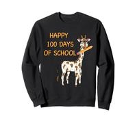 rentrée Scolaire vêtements Happy 100 Days with a Cute Girafe Sweatshirt