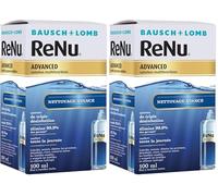 ReNu Advance Produit Lentilles de Contact Souple - Système de Triple Désinfection, Solution d'Entretien Multifonction pour Lentilles Souples - Flacon de 100ml (Lot de 2)