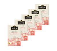 Renuté - Lot 5x Thé vert au jasmin - 20 sachets - Boîte 32g