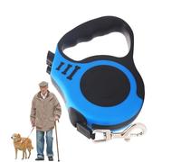 Renvages de Chiens rétractables, Chefs de Marche rétractables de Chien, Corde de Traction Automatique Lourde, Rétracteur de Chiens de Conception compacte pour Les Sports, Le Camping, la randonnée