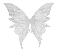 renvena Ailes Papillon Féérique En Dégradé Dor Et Grandes Ailes Dange Pour Une Fête Thématisée Dhalloween Et Des Costumes Fancy Dress Argent B Taille unique