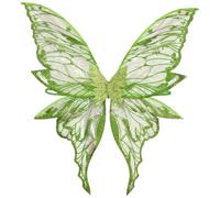 renvena Ailes Papillon Féérique En Dégradé Dor Et Grandes Ailes Dange Pour Une Fête Thématisée Dhalloween Et Des Costumes Fancy Dress Vert Taille unique