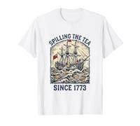 Renverser Le thé Depuis 1773 T-Shirt