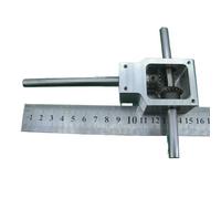 renvoi d'angle 1 pièces collecteur à Angle droit 1:1 rapport de Transmission réducteur de vitesse 90 degrés boîte de vitesses conique 8mm 10mm double arbre direction boîte de vitesses pignon de boîte