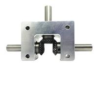 renvoi d'angle Boîte de vitesses conique à 90 degrés 6/8/10mm boîte de vitesses à assemblage différentiel Coaxial 1:1 engrenage conique en spirale petit dispositif d'angle pignon de boîte de vitesses