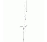 Renvoi d'angle " Guide Décalé" - serrure porte fermière - GU-Europa FERCO