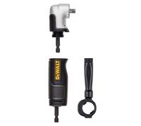 DeWALT Propulseur d'angle DT20504-QZ 1/4" carré HEX, engrenage coudé, embout d'angle avec hauteur de tête de 38 mm