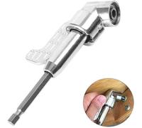 Renvoi d'Angle Visseuse Coudée à Angle Droit 105 Degrés Tige Hexagonale 1-4"" pour Perceuse