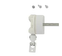 Renvoie façade déporté gauche - Sortie de Caisson 90° - Entrée Ø12 mm - Sortie 6P7 - L 200 mm