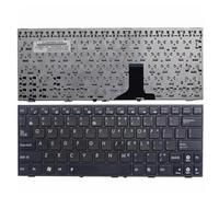 RENXUOZ Clavier d'ordinateur Portable US/RU pour ASUS pour EEEPC pour EPC 1005 1005HD 1005HA 1001HA 1008 1001 1005P 1005PE 1005PEG 1005PG 1008p 1005PX(US with Frame)