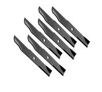 Renyanparts Lot de 6 lames de pont de 116,8 cm AM31100 M41967 compatibles avec John Deere Garden Tractor 210 212 214 216 240 245 260 265 285 300-332 tondeuse avant F510 F525 tracteur à gazon 111 6