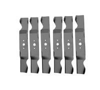 Renyanparts Lot de 6 lames de pont de 137,2 cm 742-0677 942-0677 compatibles avec tracteur à gazon Cub Cadet SLT1554 GT1054 GT1554VT GTX1054 Compatible avec tracteur à gazon MTD 815K 945K 815K 945K