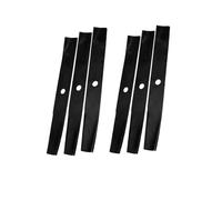 Renyanparts M41967 Lot de 6 lames de pont AM31100 de 116,8 cm compatibles avec tracteur à gazon Sabre 1338G 1538H 1546G 1638HS 1646H compatible avec tracteur à gazon John Deere 116 116H 120 140 180