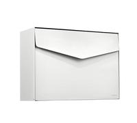 Renz 111020M Boîte aux lettres Lettre 111 avec verrou de sécurité Blanc Format 312 x 430 x 178 mm