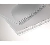 Renz - Reliure métallique Renz Ring Wire ® - 8.0 mm A4 34 Anneaux Pas 3:1- Blanc