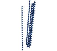 Renz - Reliure métallique Renz Ring Wire ® - 8.0 mm A4 34 Anneaux Pas 3:1 - Bleu