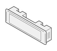 Renz Renz Metallwaren. Bouton combiné LIRA 75x22 gris 97-9-85110 gr Quantité:1