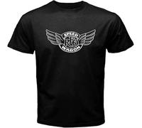 REO Speedwagon Logo Legend of Rock Men's Black T-Shirt Manches Courtes(X-Large)