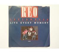REO Speedwagon - REO Speedwagon Live Every Moment 7" Epic A6466 EX/VG 1985 picture sleeve