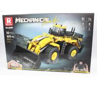 Reobrix 22009 - Bulldozer Télécommandé 4x4, 1876 pièces. Maquette de Construction pour Adultes et Adolescents dès 14 Ans pour Fans d'engins de Chantier