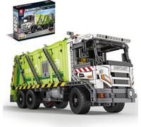 Reobrix 22022 Modèles architecturaux Blocs de construction Camion mécanique Camion poubelle à pression 1468 pièces Cadeau