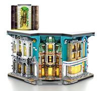 Reobrix 66032 Bloc de Construction modulaire 3108 pièces MOC Château Modèle créatif avec lumière LED Jeu de Jouets de Construction pour Enfants et Adultes Compatible avec Lego
