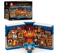 Reobrix 66035 pour The ShineBook - Kit de construction de construction - Modèle de livre - 3398 pièces - MOC - Grand kit technique Magical World Series - Pour adultes, filles et garçons - Modèle avec