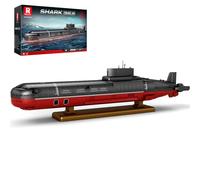 Reobrix Atom 33048 Kit de construction sous-marin Histoire de la guerre froide - Kit de construction de technique militaire pour adultes - Jouet menthe - Cadeau pour hommes et garçons