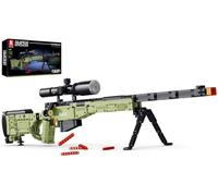 Reobrix AWM 77026 Kit de construction de fusil 1:1 AWM blocs de serrage Modèle 14+