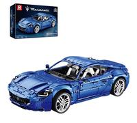 Reobrix Ensemble de blocs de construction de voiture de sport pour adultes, véhicule de course 1:8 - Kit de construction pour adultes, 11010, cadeaux créatifs pour adultes de 14 ans et plus (5480