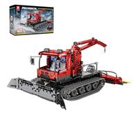 Reobrix Ensemble de Blocs de Construction Snow Groomer, Jouet RC télécommandé Snow Plow, Camion d'ingénierie 22019, Jouet de véhicules de Construction pour Adultes et garçons de 14 Ans et Plus