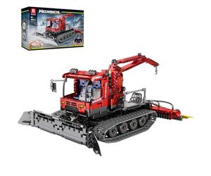 Reobrix Ensemble de Blocs de Construction Snow Groomer, Jouet RC télécommandé Snow Plow, Camion d'ingénierie 22019, Jouet de véhicules de Construction pour Adultes et garçons de 14 Ans et Plus