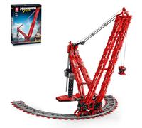 Reobrix Grue SK6000 Kit de blocs de construction pour adultes, grue à rail annulaire, jouet de construction, grue télécommandée, grue de construction pour adultes à partir de 14 ans (1196 pièces)