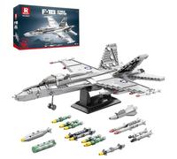 Reobrix Jeu de blocs de construction Jet de combat pour adultes
