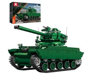 Reobrix Kit de construction de char léger AMX-13, maquette de char militaire français à l'échelle 1:28, idéal pour les passionnés de matériel militaire. Cadeau parfait pour les adultes