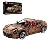 Reobrix Kit de construction de voiture de sport pour adultes, voiture de course, télécommandée, 1:8, jouet de modélisation, 11009, cadeaux créatifs pour garçons et filles à partir de 14 ans