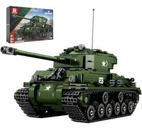 Reobrix Kit de Modélisme de Chars M4A3E8 Sherman, Maquette de Char Adultes
