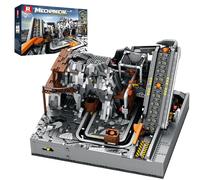 Reobrix Kit minier électrique avec 2 Moteurs + Billes GBC. Jouet Technic 22023 Compatible STEM. pour Adultes et Enfants 14+. Idéal pour ingénieurs et passionnés de Construction.