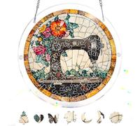 Reofrey Attrape-Soleil Puzzle en Acrylique Colibri, Suncatcher Puzzles Classiques, Suspendre Fenêtre Ornement, Décoration Maison Salon Chambre Jardin Balcon, 18 cm