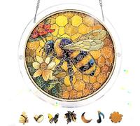Reofrey Attrape-Soleil Puzzle en Acrylique, Suncatcher Puzzles Classiques, Suspendre Fenêtre Ornement, Décoration Maison Salon Chambre Jardin Balcon, 18x18cm A389