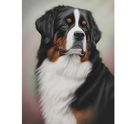 Reofrey DIY Chien Diamond Painting Accessoires, Animaux 5D Broderie Diamant Kit Complet Point De Croix Strass Diamant Painting, Peinture Diamant Craft Home Artisanat Murale Décor 30x40cm C39