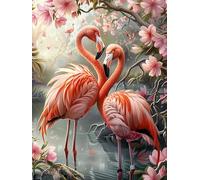 Reofrey DIY Oiseau Diamond Painting Adulte, Animaux 5D Diamond-Painting Point De Croix Strass Diamant Painting, Peinture Diamant Craft Home Artisanat Murale Décor 30x40cm