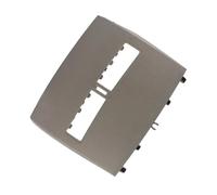 REOKIP 1 Pcs Couverture De Tableau Bord Voiture Panneau Avant Coque Sortie D'aération Climatiseur pour Nissan pour Tiida 2005-2011 LHD(Beige)