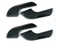 REOKIP Accessoires D'intérieur De Voiture, Garniture De Poignée Intérieure De Porte, Coque Décoration Housse Protection Pour Alfa Pour Romeo Pour Giulietta(Black-4pcs)